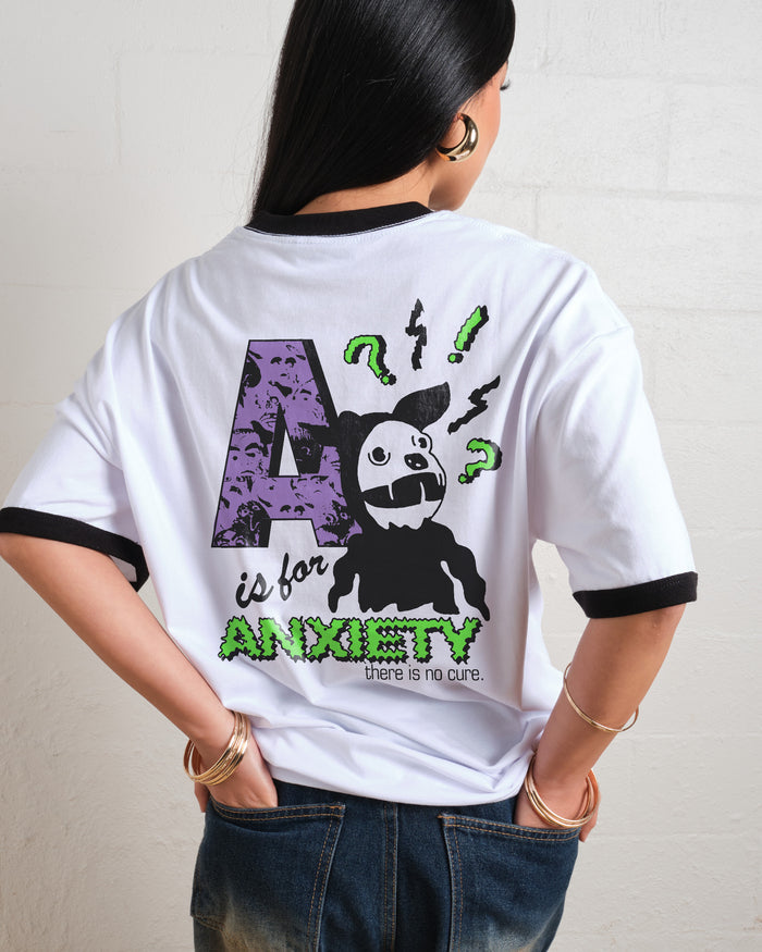 A Is For Anxiety T-Shirt Australia Online