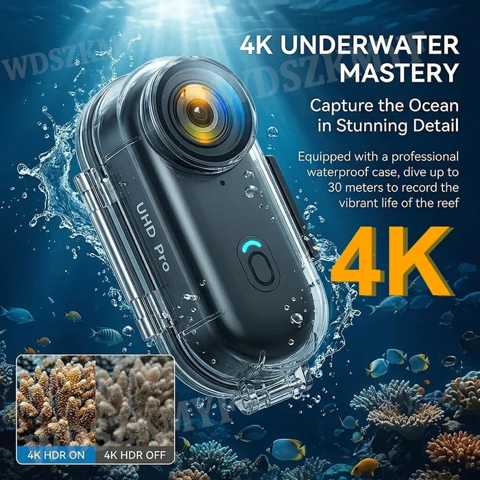 Action Camera Tascabile 4K