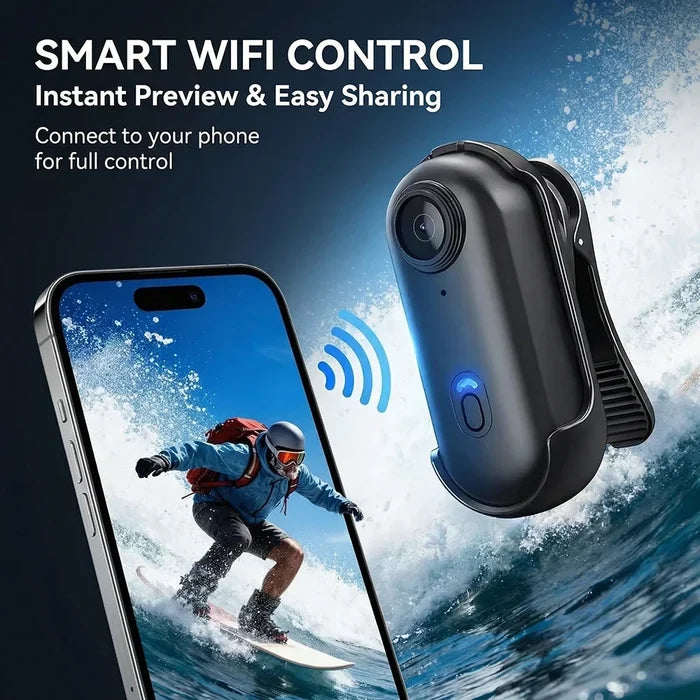 Action Camera Tascabile 4K