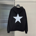 Aesthetic Star Print Hoodie