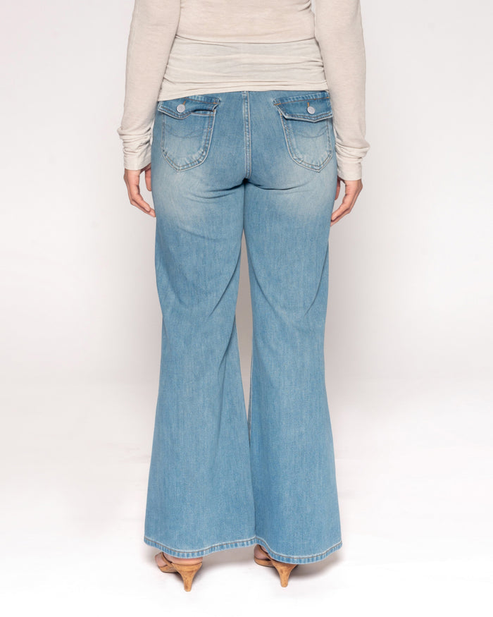 All Aboard Flared Jeans