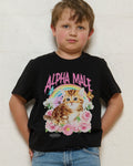 Alpha Male Black Kids T-Shirt