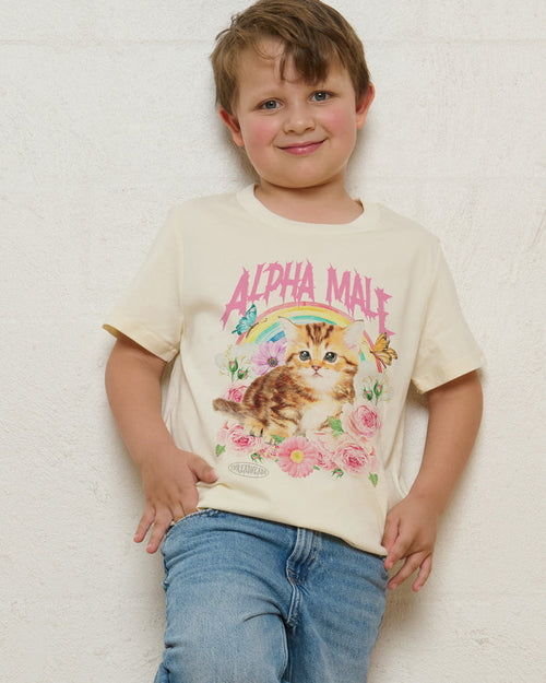 Alpha Male Natural Kids T-Shirt