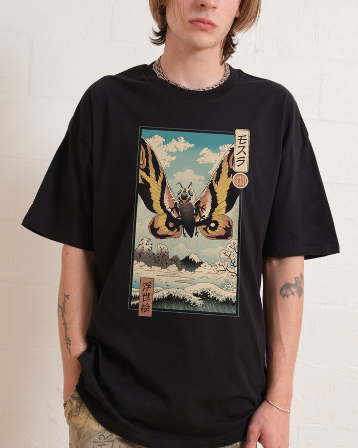 Ancient Moth Ukiyo-e T-Shirt Australia Online