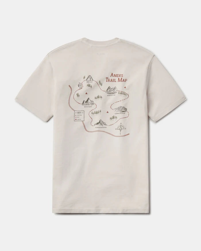 Andes Trail Map T-Shirt