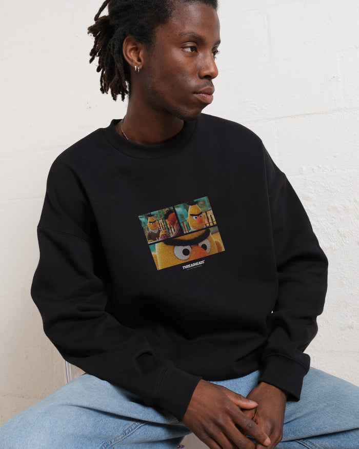 Angry Bert Sweatshirt Australia Online Black