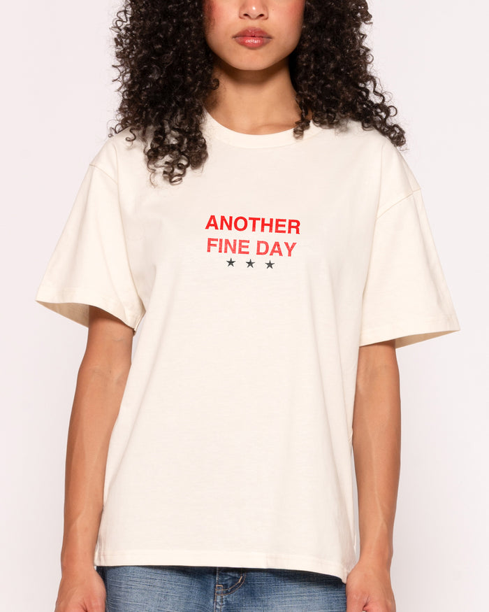 Another Fine Day Ruined Natural T-Shirt