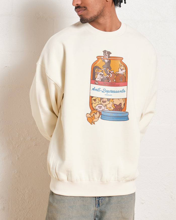Anti-Depressants Dog Edition Sweatshirt Australia Online