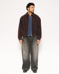 Archive Washed Bomber Jacket - Brown