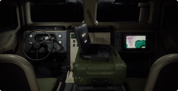 Armored Transport Vehicle 3D Model