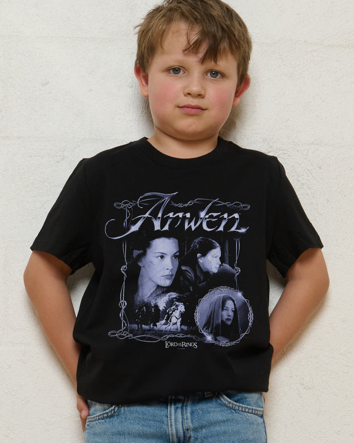 Arwen Black Kids T-Shirt