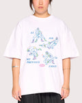 As Per My Last Email White Oversized Tee