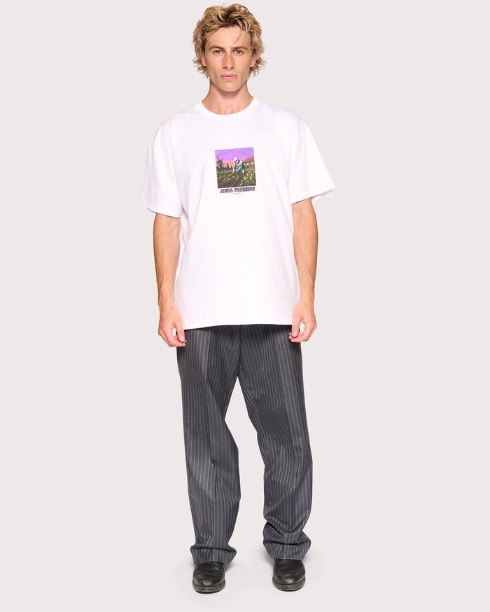 Aura Farming White T-Shirt