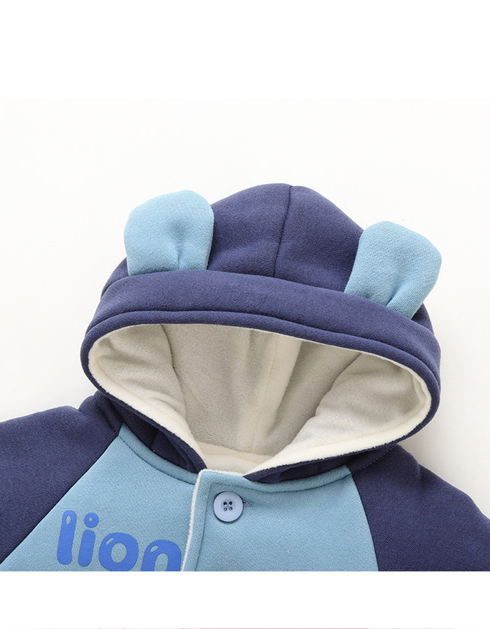 Baby Fleece Hooded Jacket | Warm Winter Jacket for Boys & Girls