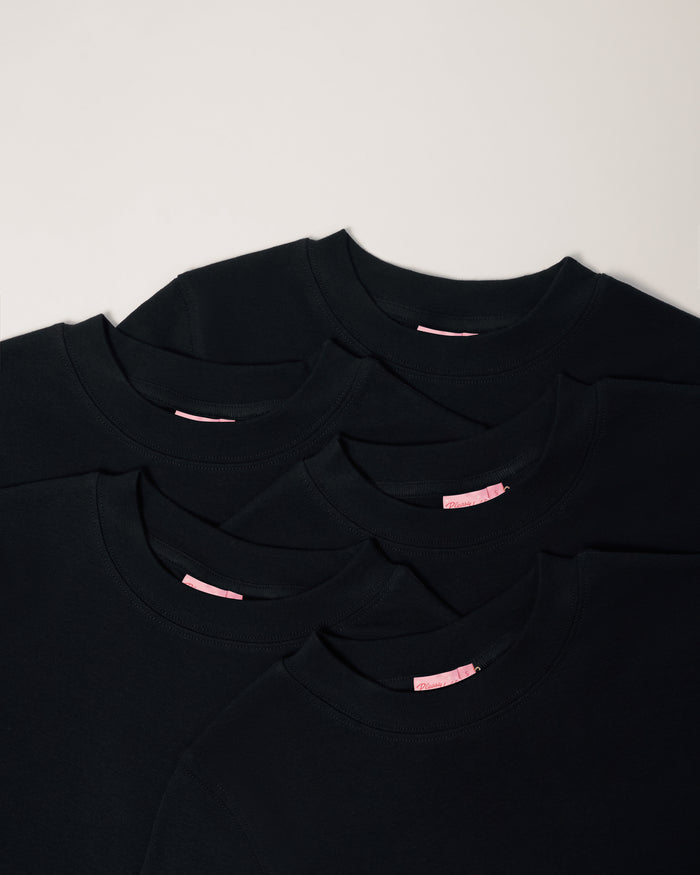 Baby Tee 3-Pack: Black