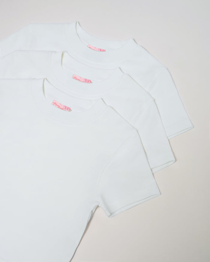 Baby Tee 3-Pack: Natural