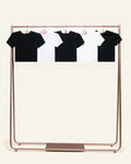 Baby Tee 5-Pack: Black, Natural