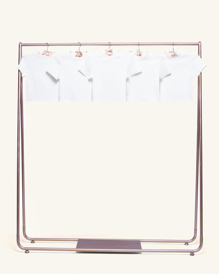 Baby Tee 5-Pack: Natural