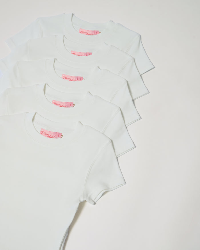 Baby Tee 5-Pack: Natural