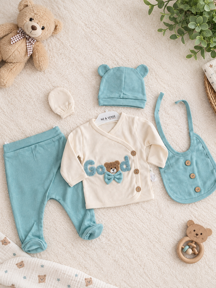 Babysetje Little Teddy – 5-delig