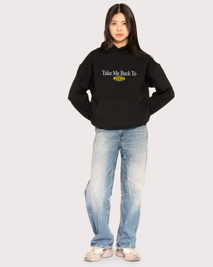 Back to 2003 Black Hoodie