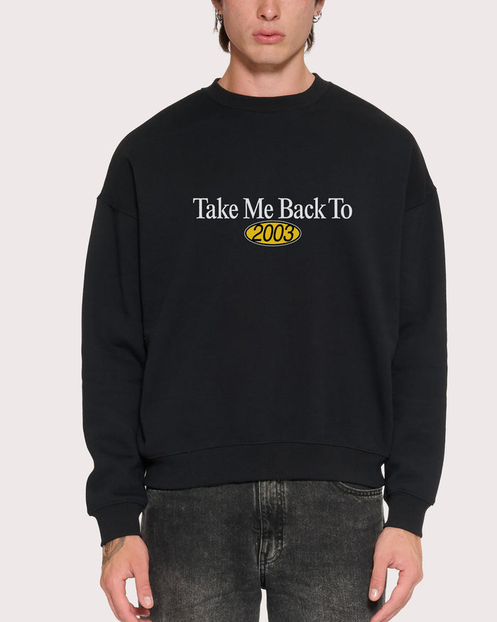 Back to 2003 Black Sweatshirt