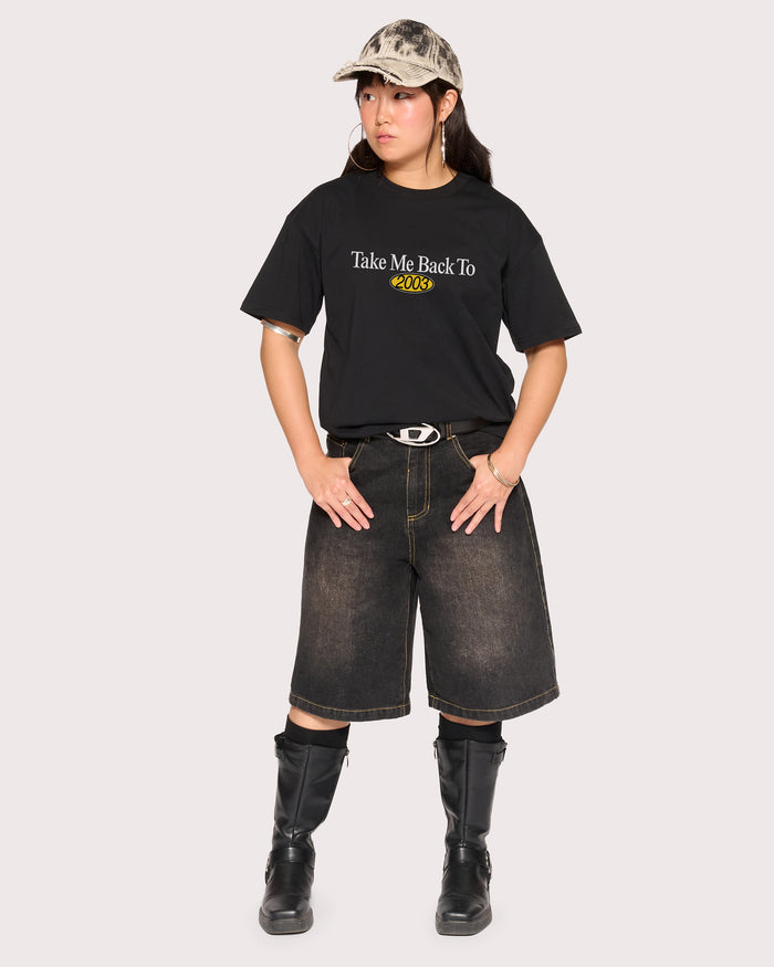 Back to 2003 Black T-Shirt