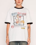 Backyard Wrestling Black Ringer T-Shirt