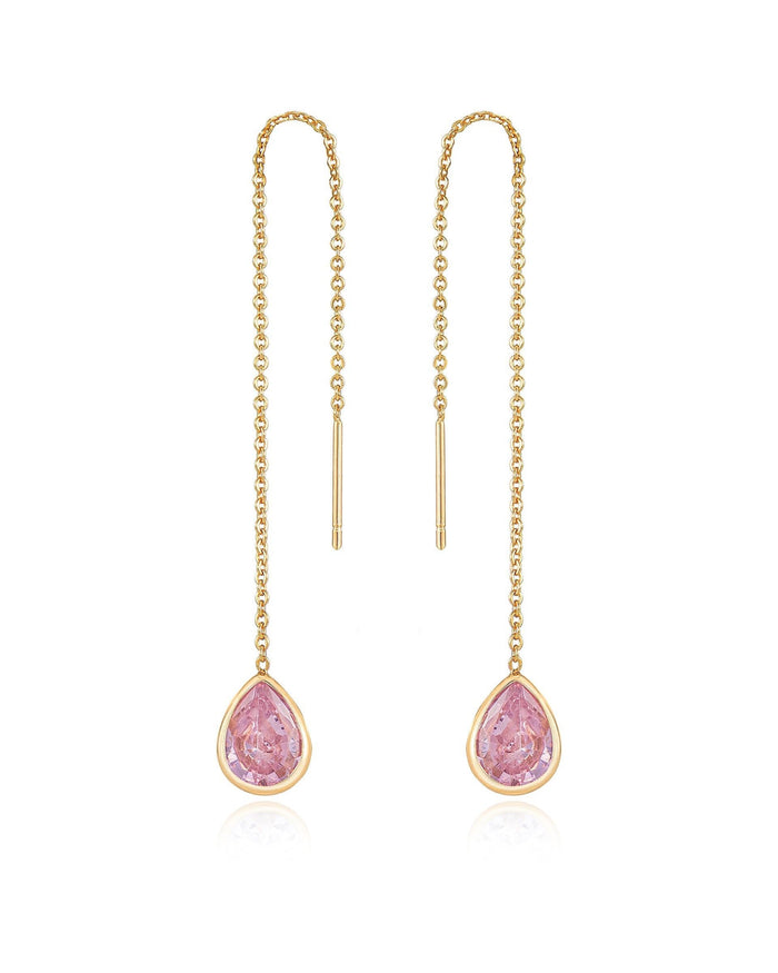 Light Pink Crystal with 18k Gold Plating / One Size