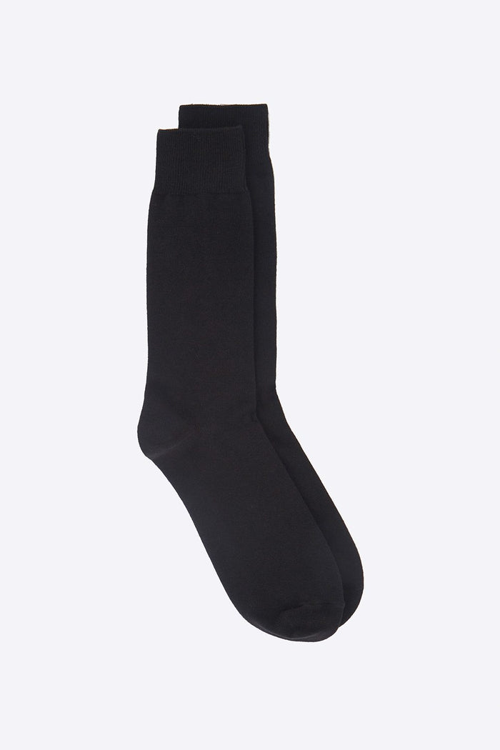 Basic combed cotton socks