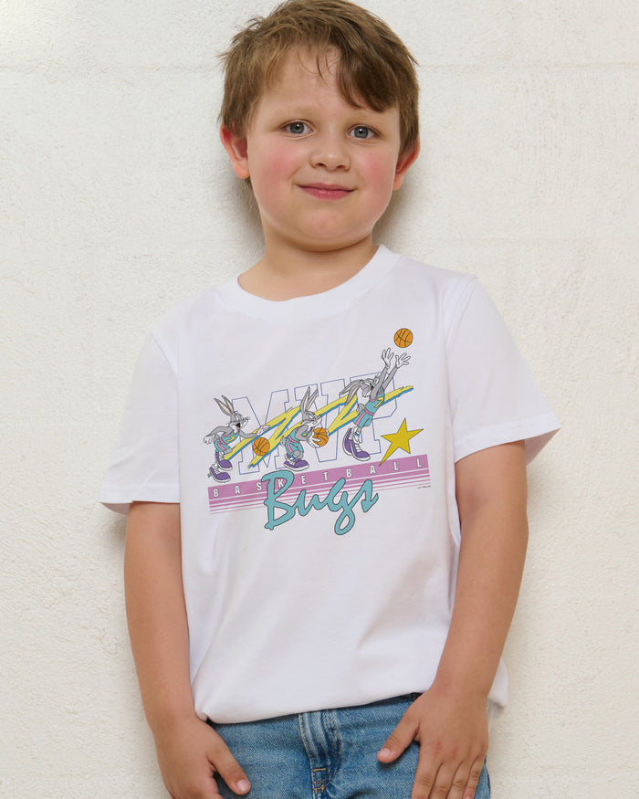 Basket Bugs White Kids T-Shirt