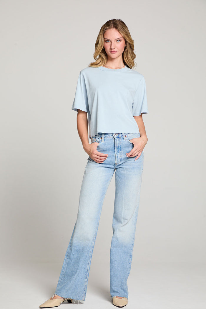 Beau Skyway Blue Tee WOMENS chaserbrand