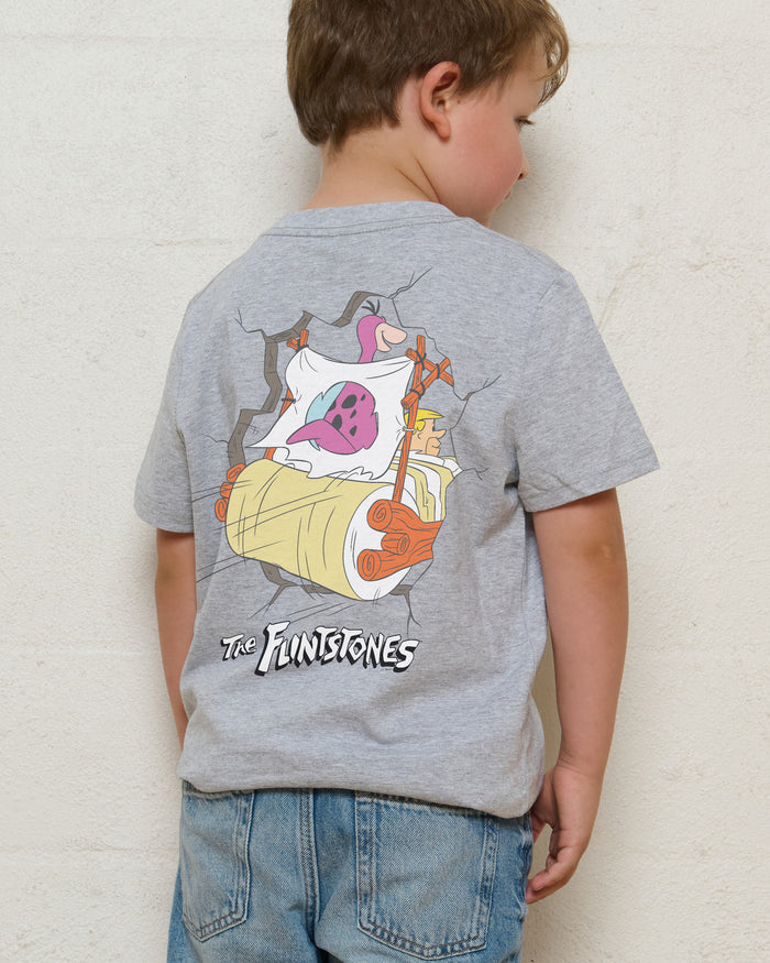 Bedrock Crash Grey Kids T-Shirt