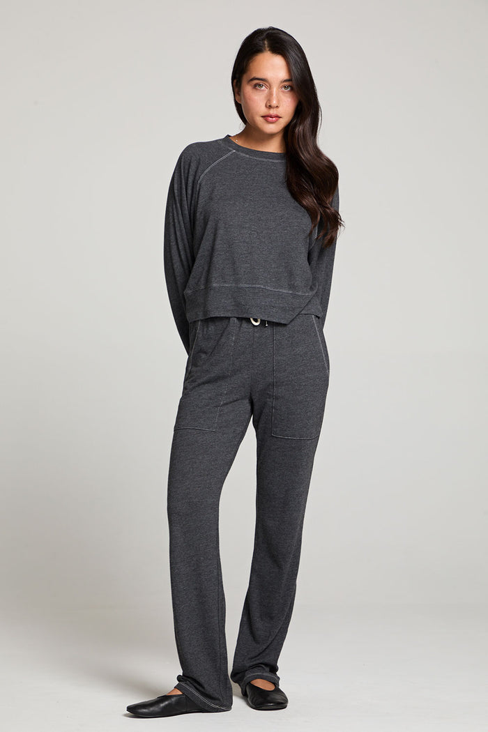 Bellow Licorice Black Joggers WOMENS chaserbrand
