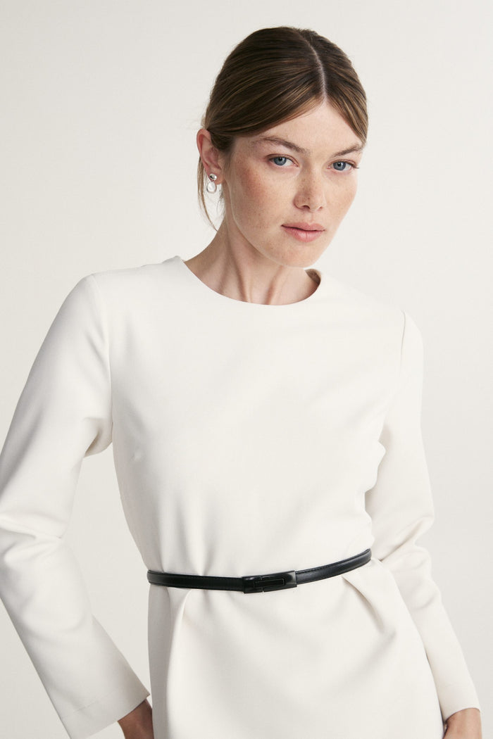 Belted dress