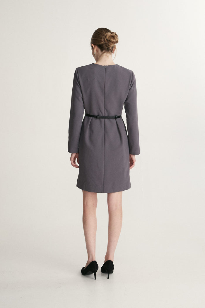 Belted dress