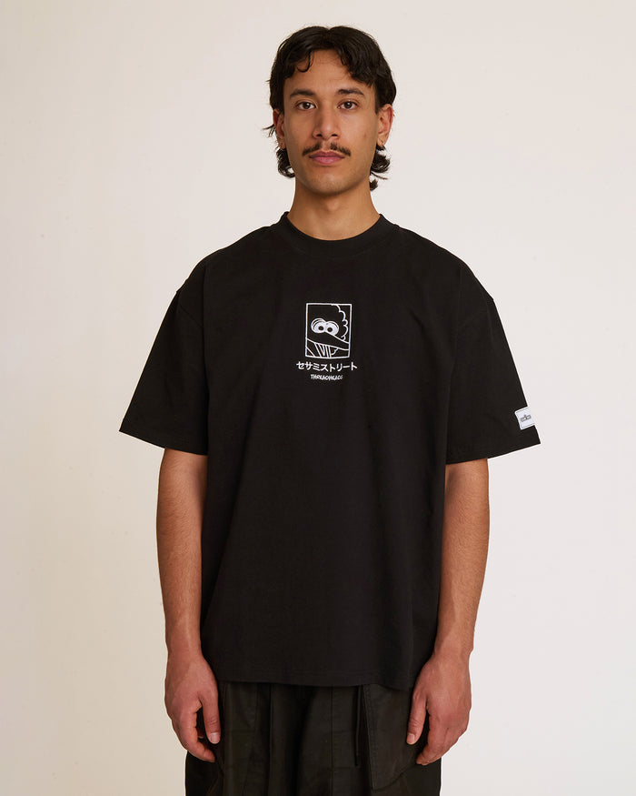 Minimal Japanese Big Bird Oversized Tee Australia