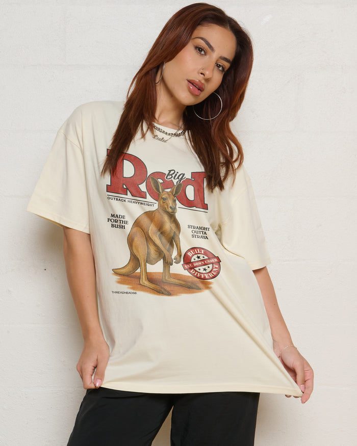 Big Red Outback Heavyweight T-Shirt Online Australia