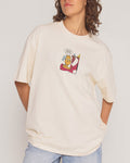 Big Wishes Natural Oversized Tee