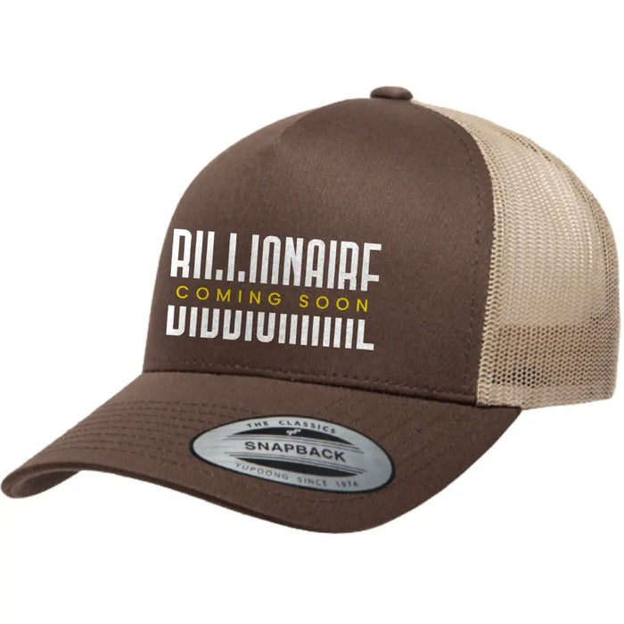 Billionaire Coming Soon Embroidered Hat
