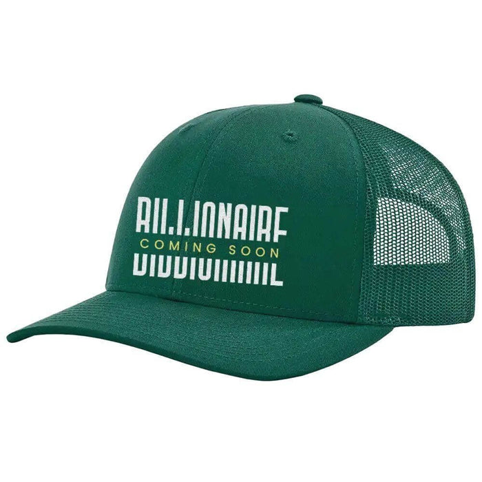Billionaire Coming Soon Embroidered Hat