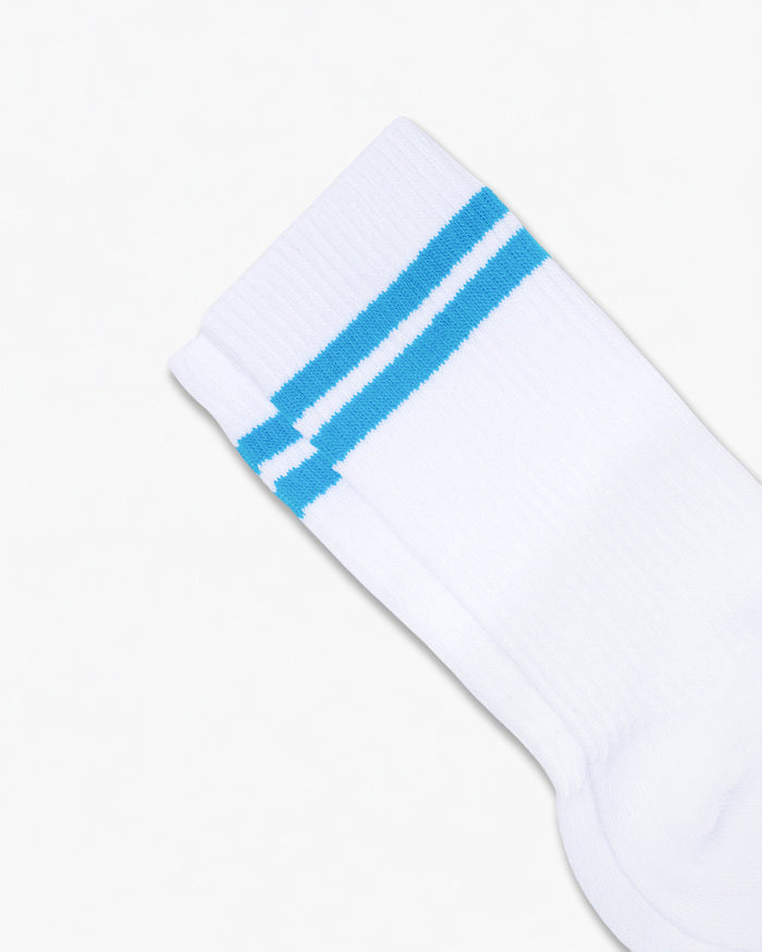 Blue Collegiate Stripe Socks – view 2