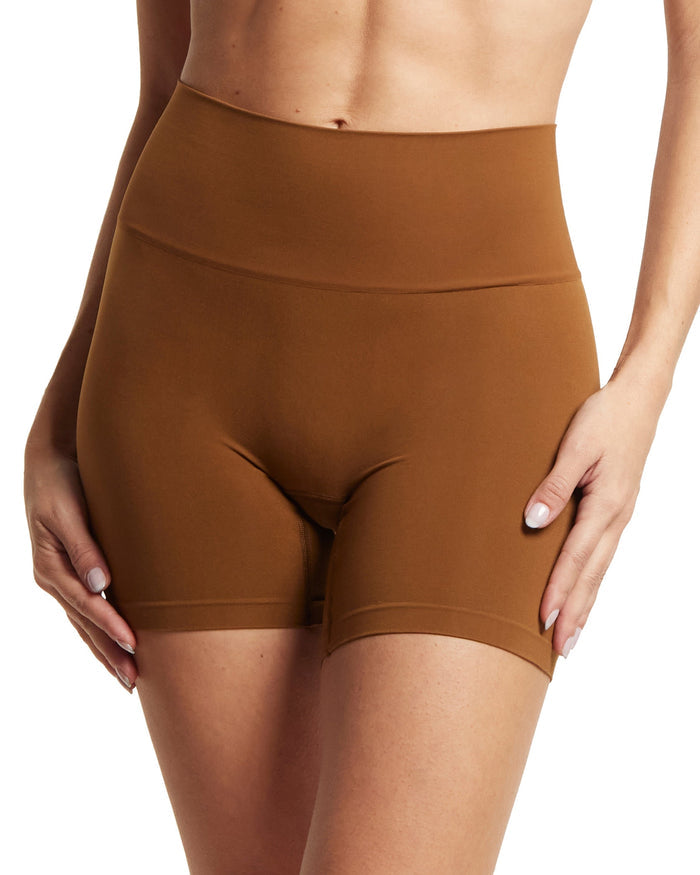 Body™ High Rise Bike Short Macchiato Brown