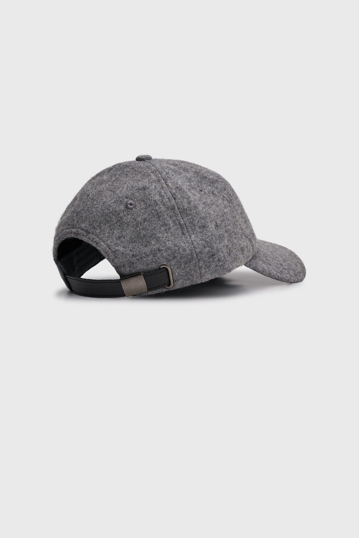 Boiled wool cap