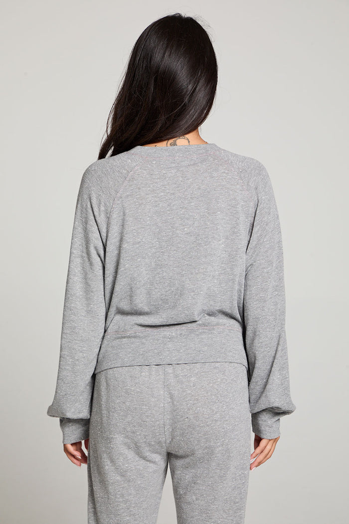 Boone Streaky Grey Long Sleeve WOMENS chaserbrand