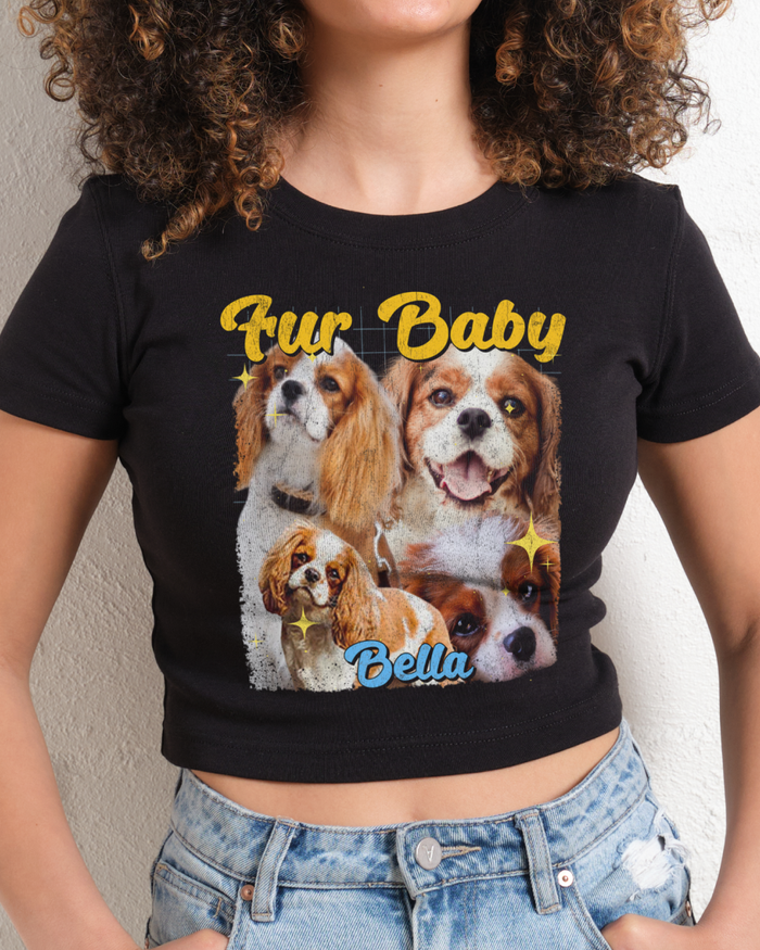 Bootleg Baby Tee Custom Baby Tee – view 3