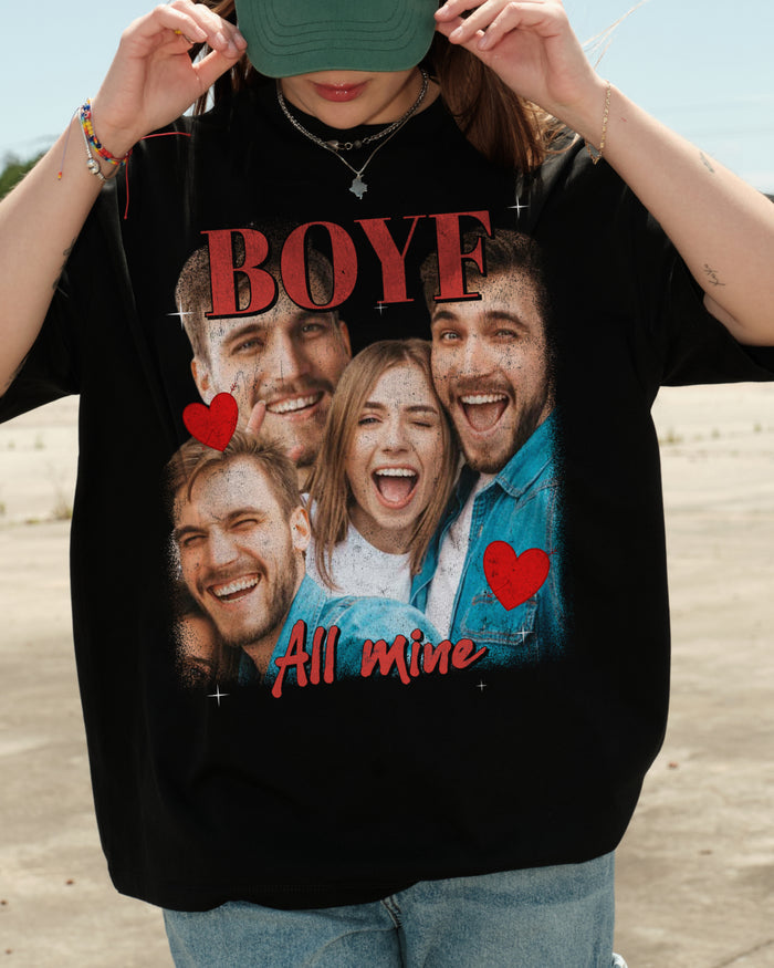 Bootleg Oversized Tee Custom Oversized Tee – view 7