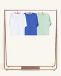 Boxy Tee 3-Pack: Dusk, Pistachio, White