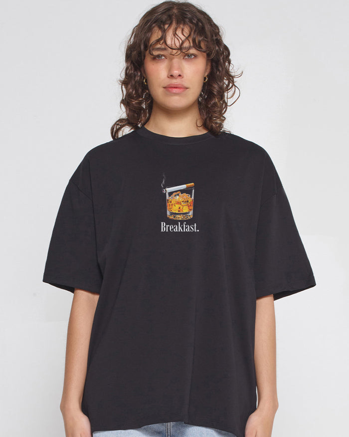 Breakfast Oversized Tee