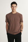 Brushed cotton t-shirt